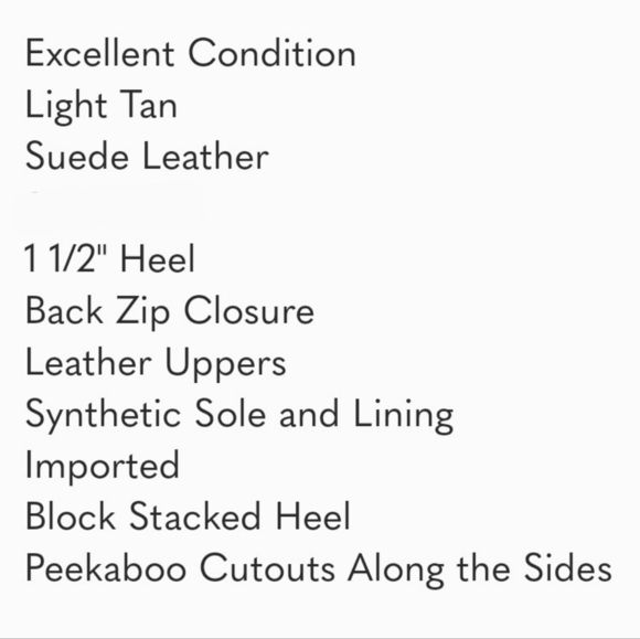 Vince Camuto PRESTETTA Pointed Toe Cut Out Side Braided Ankle Boots Sz 7.5M - Picture 7 of 11